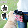 Diseño de camuflaje Pet Dog Treat Dispenser Treat Bag Bolsa de entrenamiento para perros al aire libre